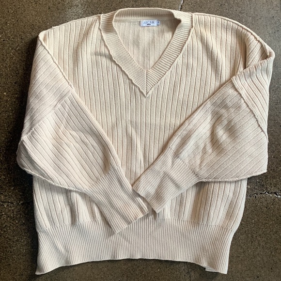 ARCAA movement Vera Organic Knit Sweater - Sand - Picture 10 of 12